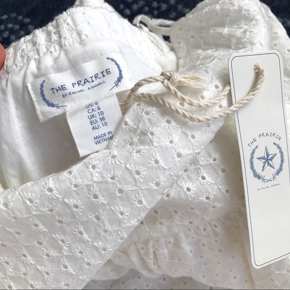 Off White Baggy Embroidered Midi Dress! 🌸 - Picture 4 of 8